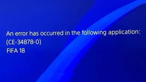 ce-34788-0|PlayStation 4 Error Codes 